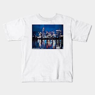 Austin at Night Kids T-Shirt